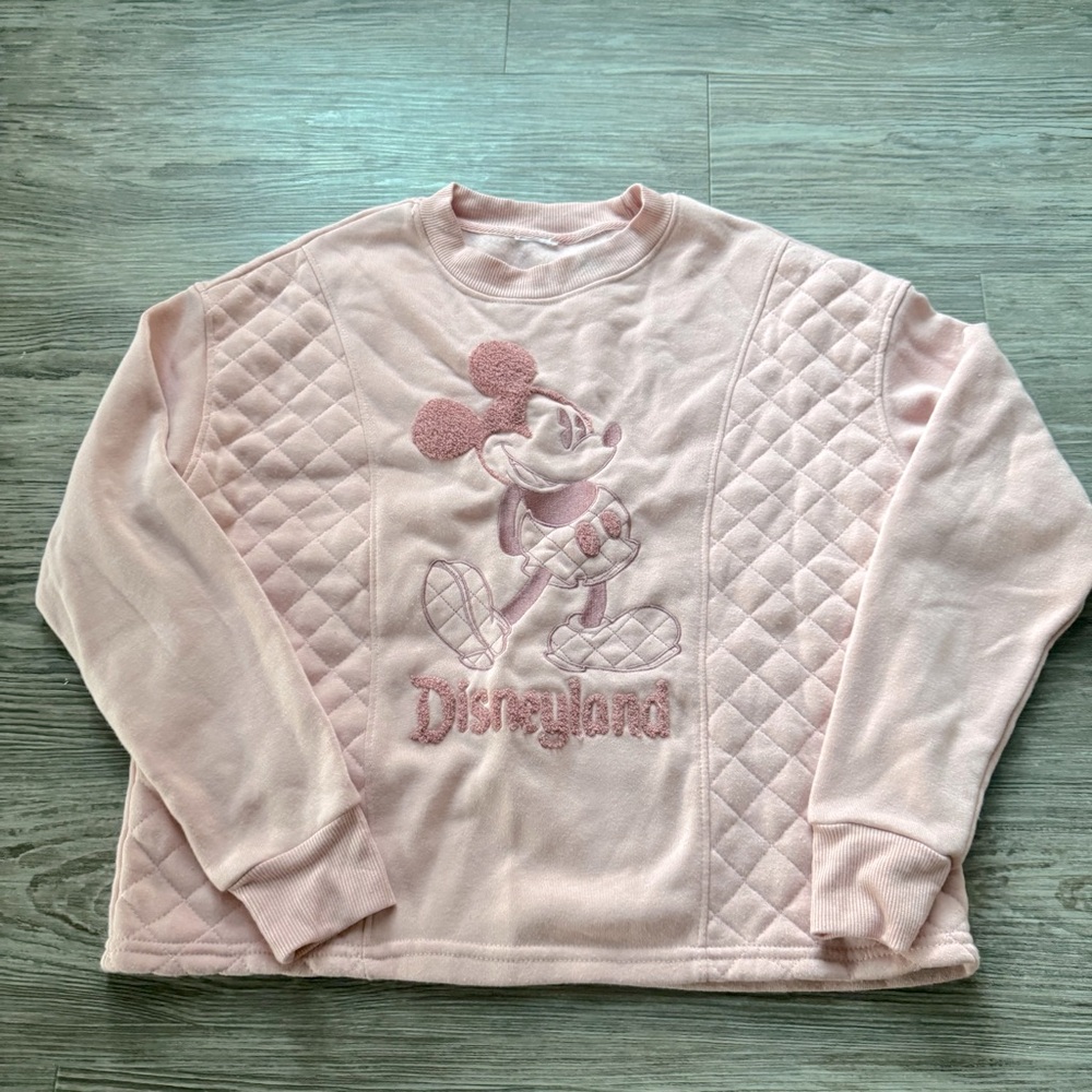 DISNEY PARKS MICKEY MOUSE SWEATSHIRT WOMENS SIZE XS